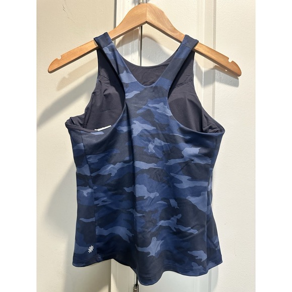 Athleta Tank Built In Bra Camo Medium - Picture 3 of 3